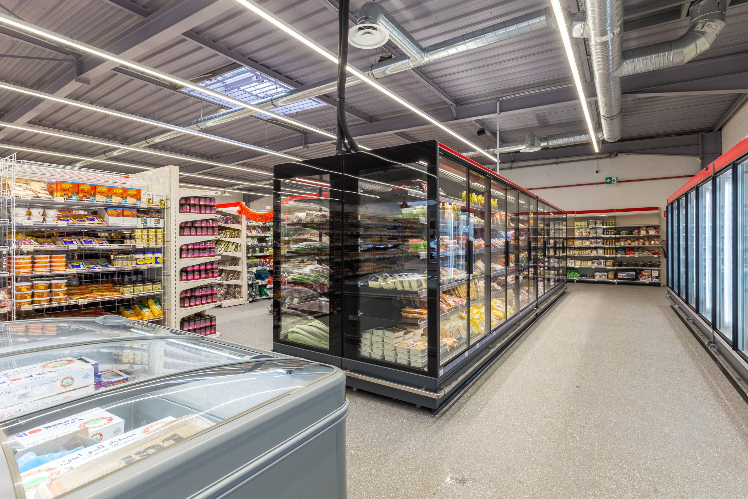 armoire réfrigérée supermarché