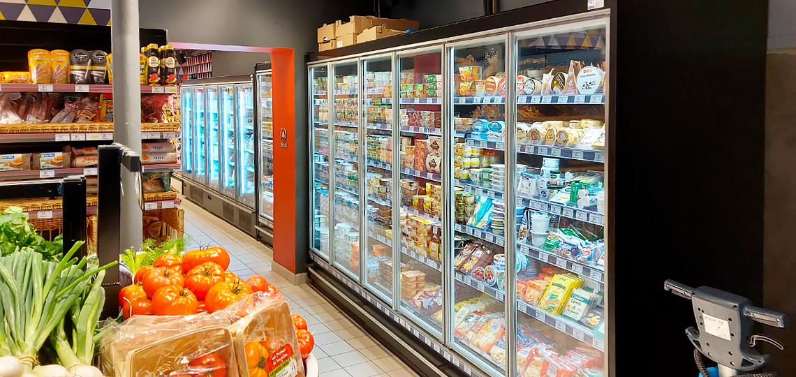 armoire réfrigérée épicerie
