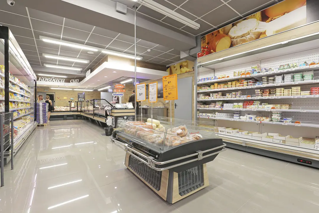 bac frigorifique pour supermarché