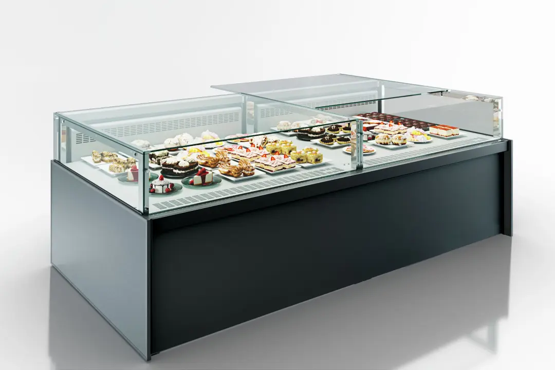 vitrine patisserie présentoir chocolats