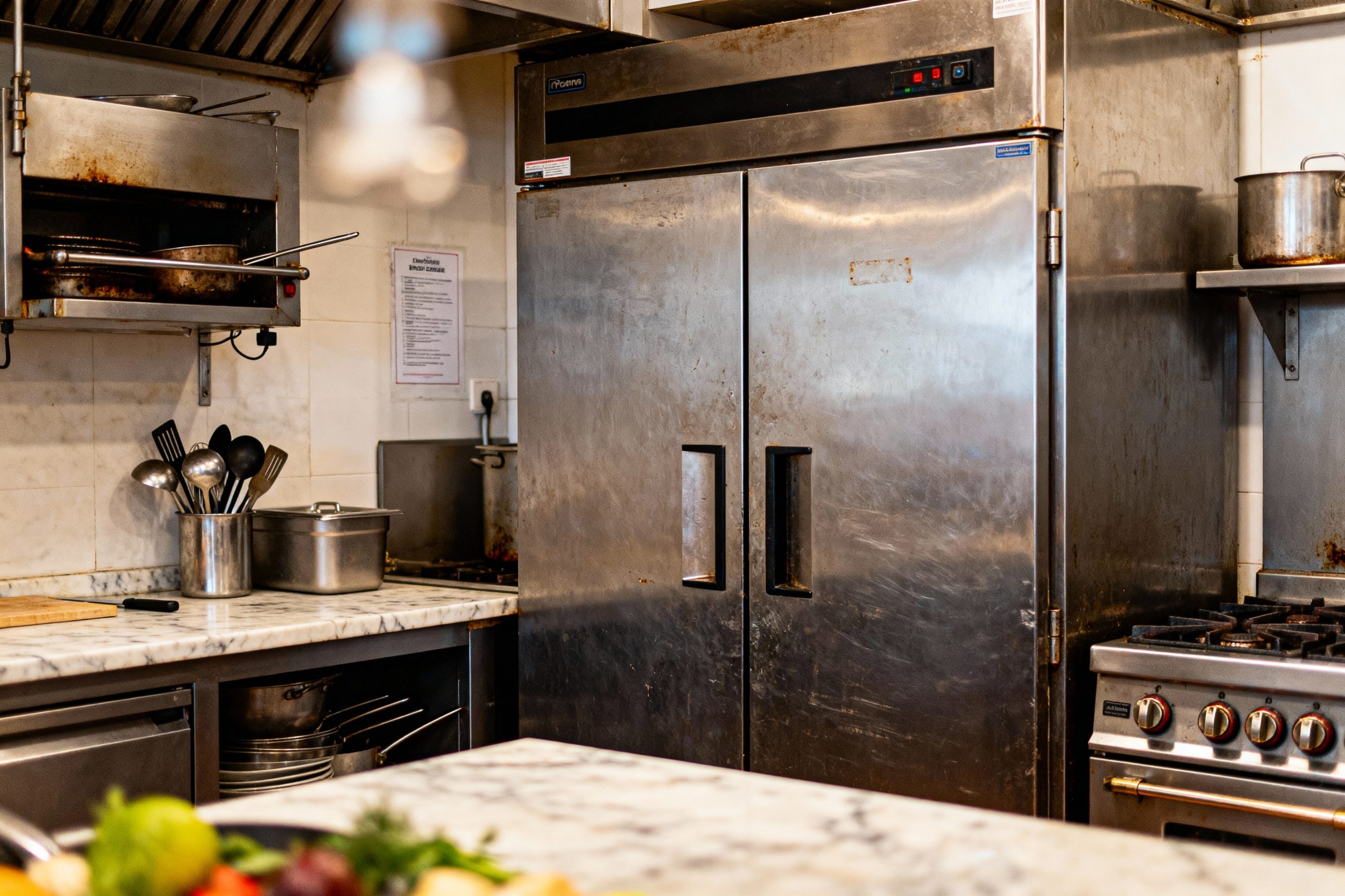 armoire réfrigérée inox