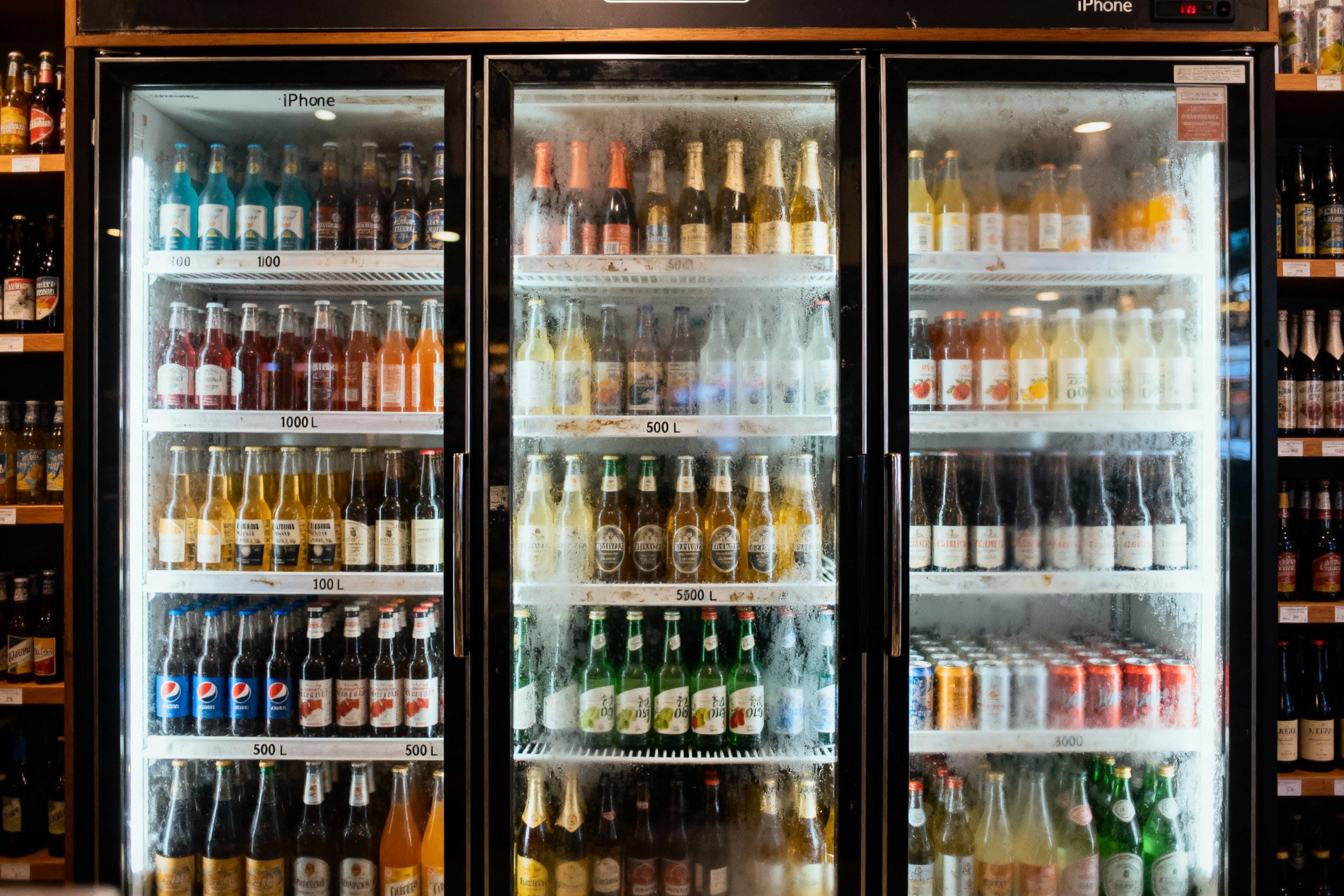 vitrine froide pour boissons